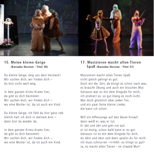 CD-Booklet Dodo - Seitenbeispiel